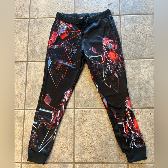 NWT- 'Magnetite' Joggers - Black/Red- Excision - Size Small - Picture 7 of 13